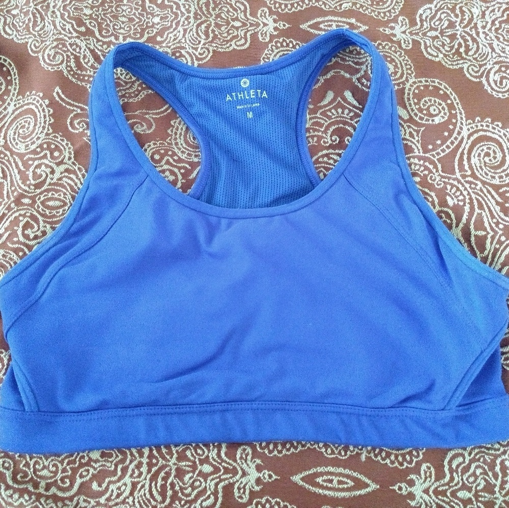 Royal Blue Athleta Sports Bra